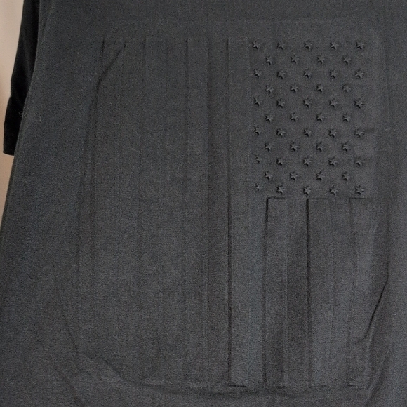 Men's Black Flag Short Sleeve Tee - Picture 3 of 6